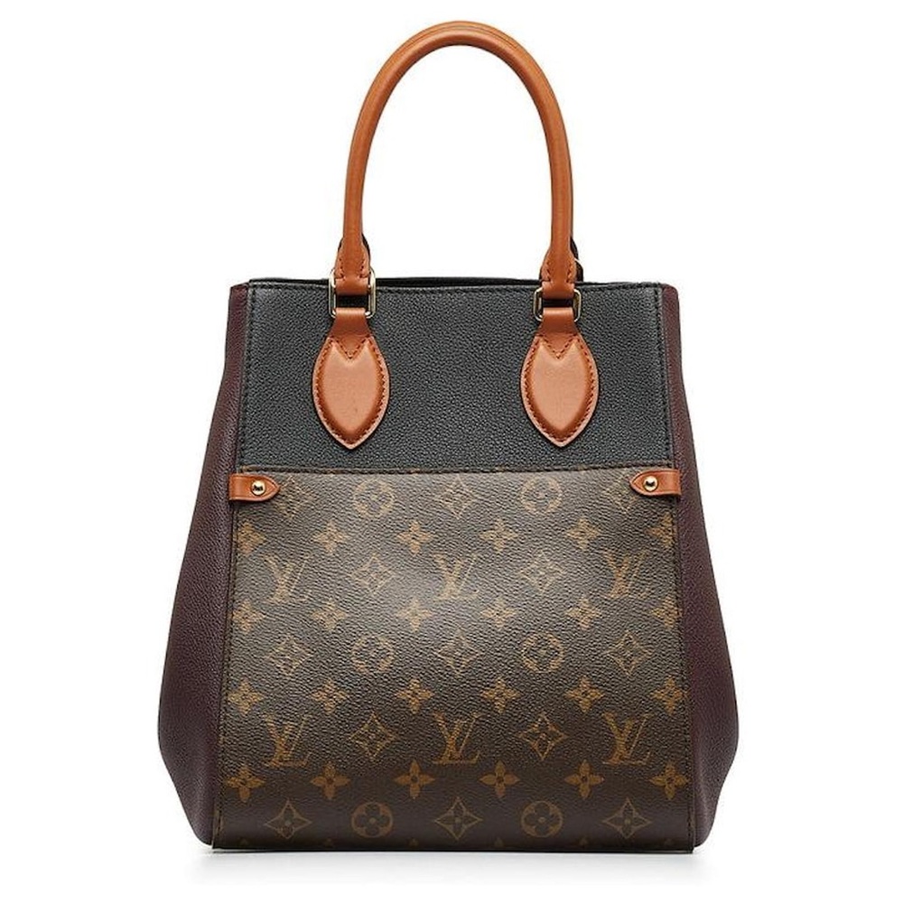 Auth Louis Vuitton Bag • Fold Tote Monogram MM Authentic Louis Vuitton Handle - Picture 2 of 8